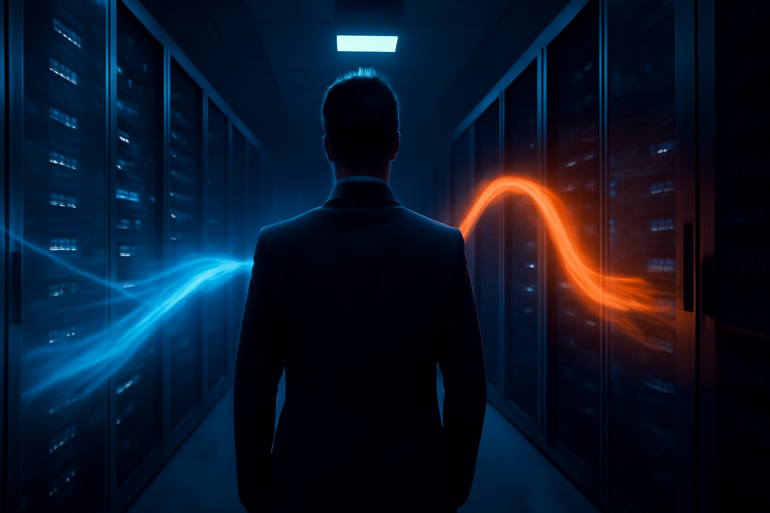 Profissional avaliando servidores durante migração de Redis para Valkey 9 no Magento 2.4.9